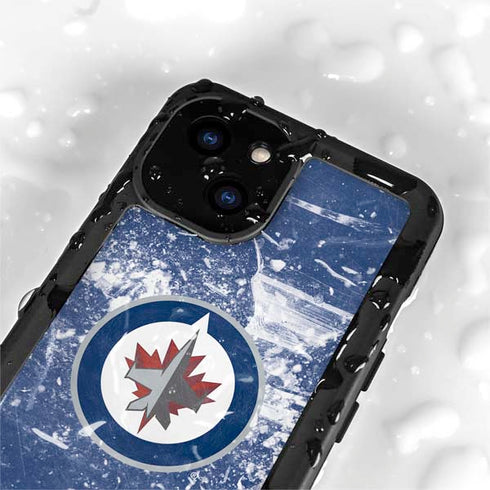 NHL Winnipeg Jets Frozen iPhone 15 Plus Waterproof Case